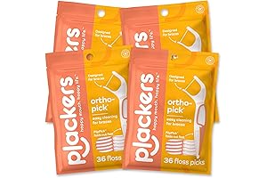 Plackers Orthopick Floss Picks: The Quintessential Aid for Braces Wearers