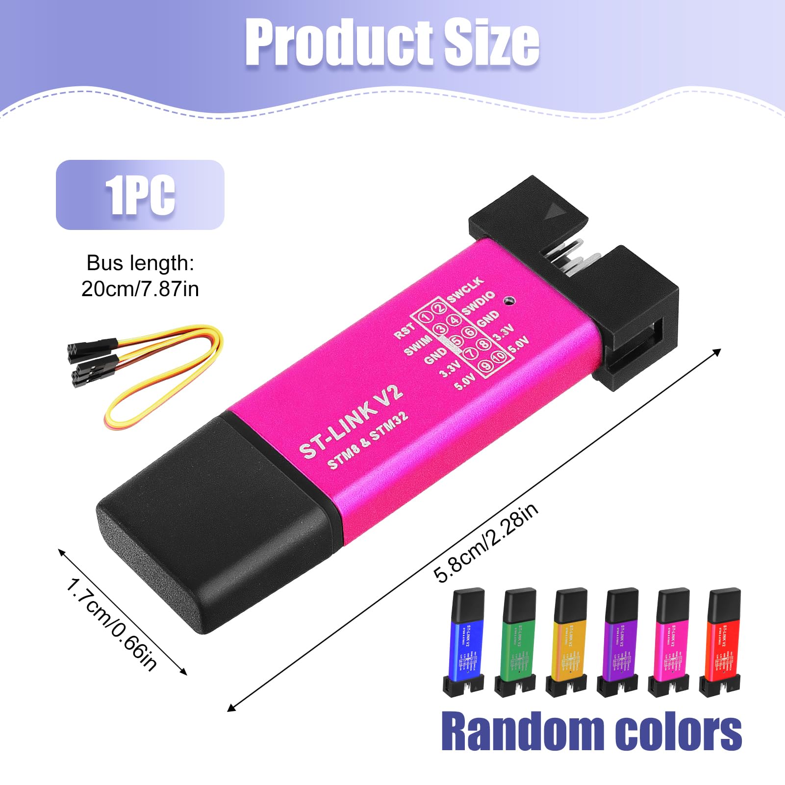 ST-LINK/V2 in-circuit debugger/programmer for STM8/STM32 STMicroelectronics