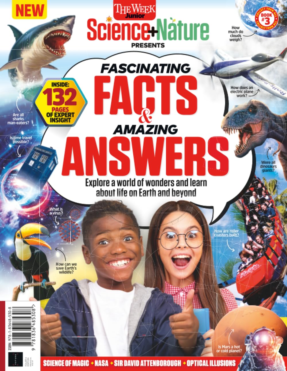 Science+Nature: Fascinating Facts & Amazing Answers: Explore A World Of Wonders And Learn About Life On Earth And Beyond