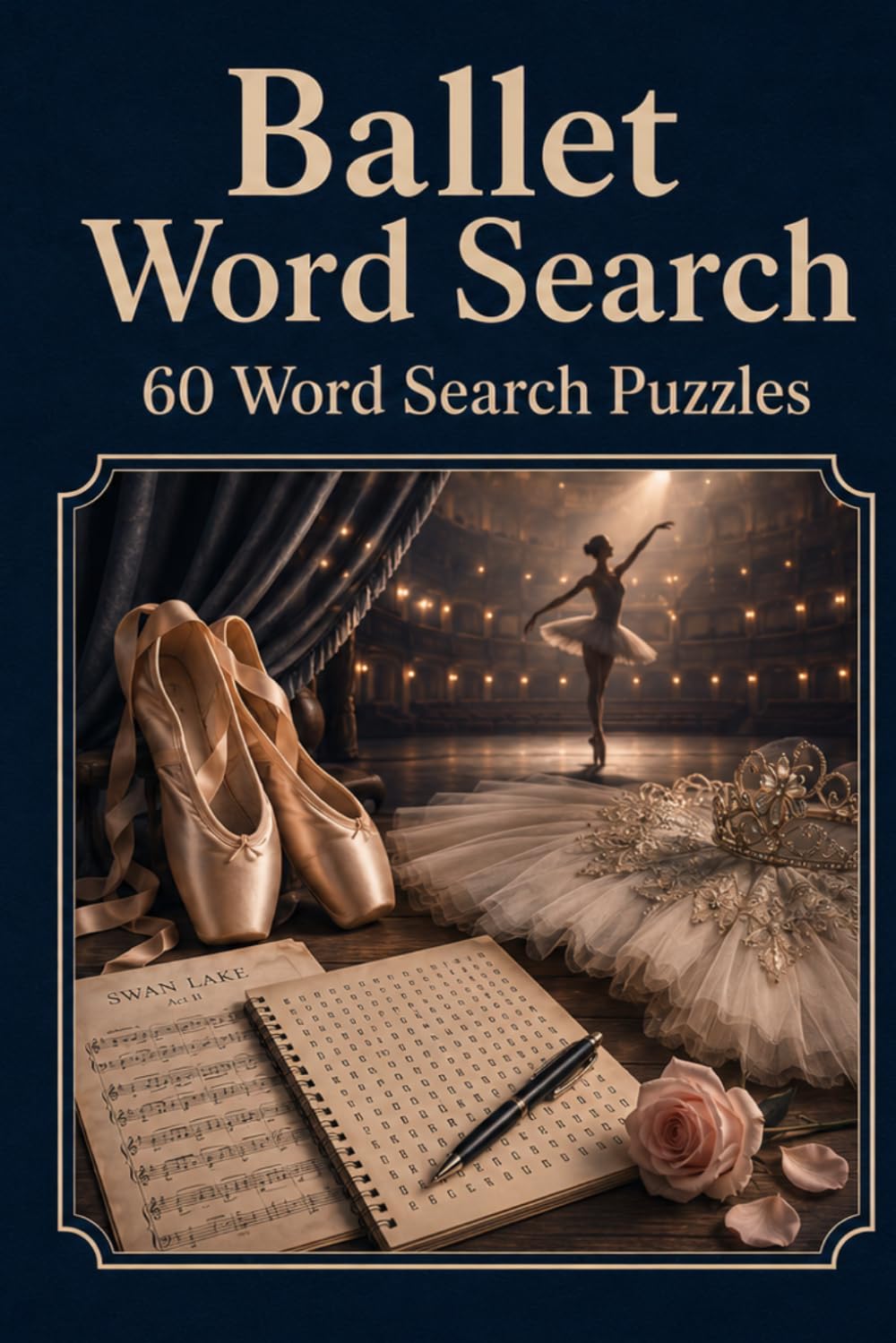 Ballet Word Search 60 Word Search Puzzles: |6x9 Inches, 120 Pages | 60 word search Puzzles | Solutions Included|