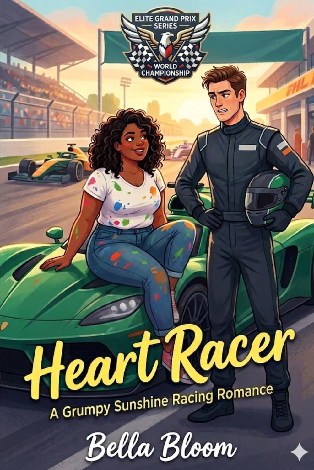 Heart Racer: A Grumpy Sunshine Formula Racing Romance: 1 (Hot Racer)
