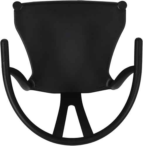 Miniatura 5 de Juego de 2 sillas de comedor modernas, juegos de mesa y sillas de polipropileno con patas de madera de haya, silla de escritorio para cocina, sala