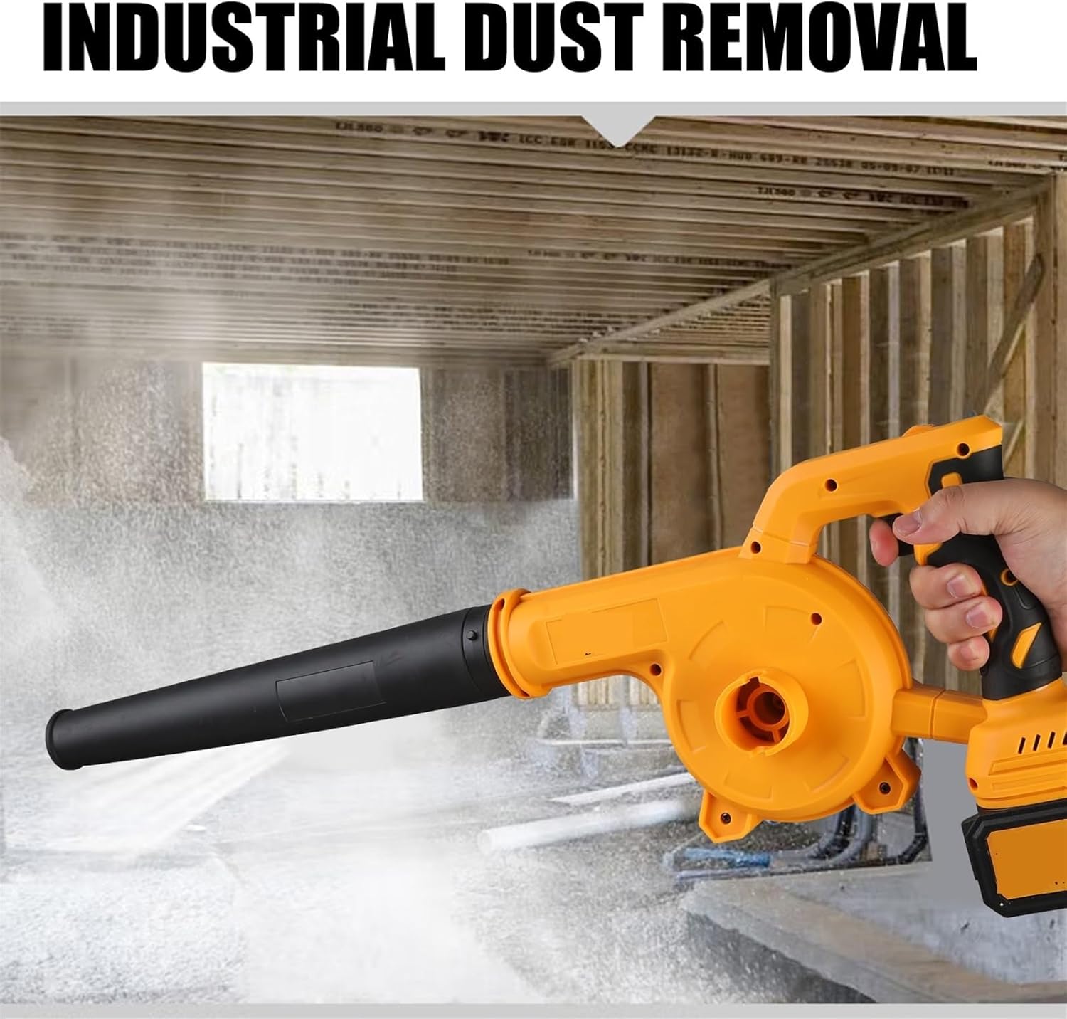 Brushless Rechargeable Dual Purpose Powerful Blower With 6-speed Adjustable Household Vacuum Cleaner For Autumn Leaves