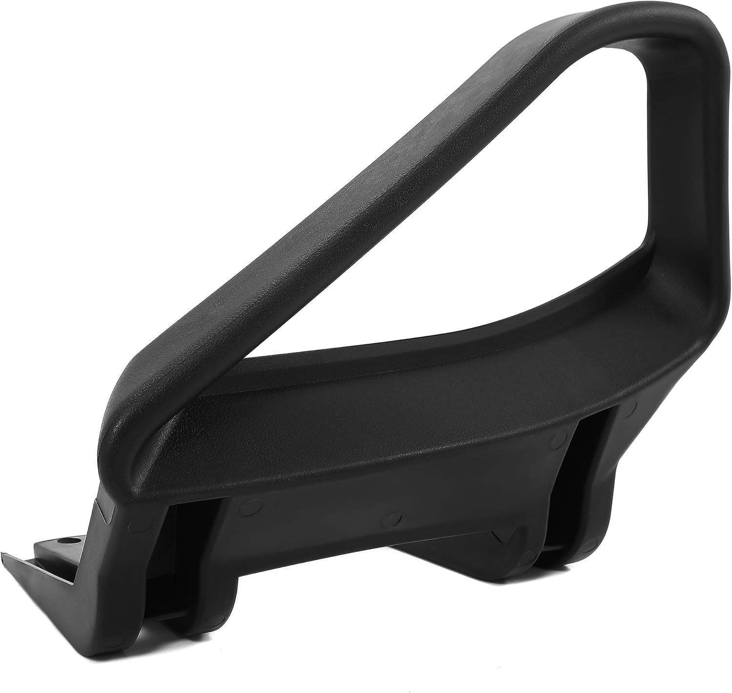 ECOTRIC Golf Cart Pair Seat Handle Compatible with 1994-Up EZGO TXT Gas or Electric Replacement for 71701-G01 71702-G01 Arm Rest Hip Restraints Left & Right Side Black Plastic