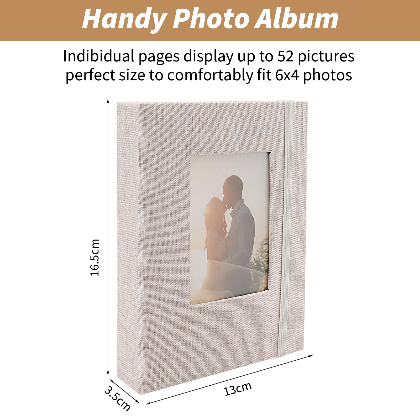 Álbumes de Fotos Pequeños 10x15 cm 26 Páginas 52 Fotos Personalizado