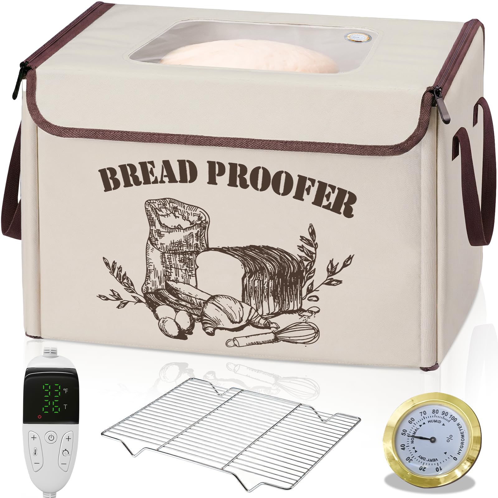 YTJIWO Large Folding Bread Proofing Box