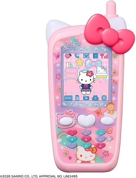 [バンダイ(BANDAI)] ずっと×2なかよしケータイ サンリオキャラクターズ HELLO KITTY Ver. 対象年齢 6 才以上 - 2