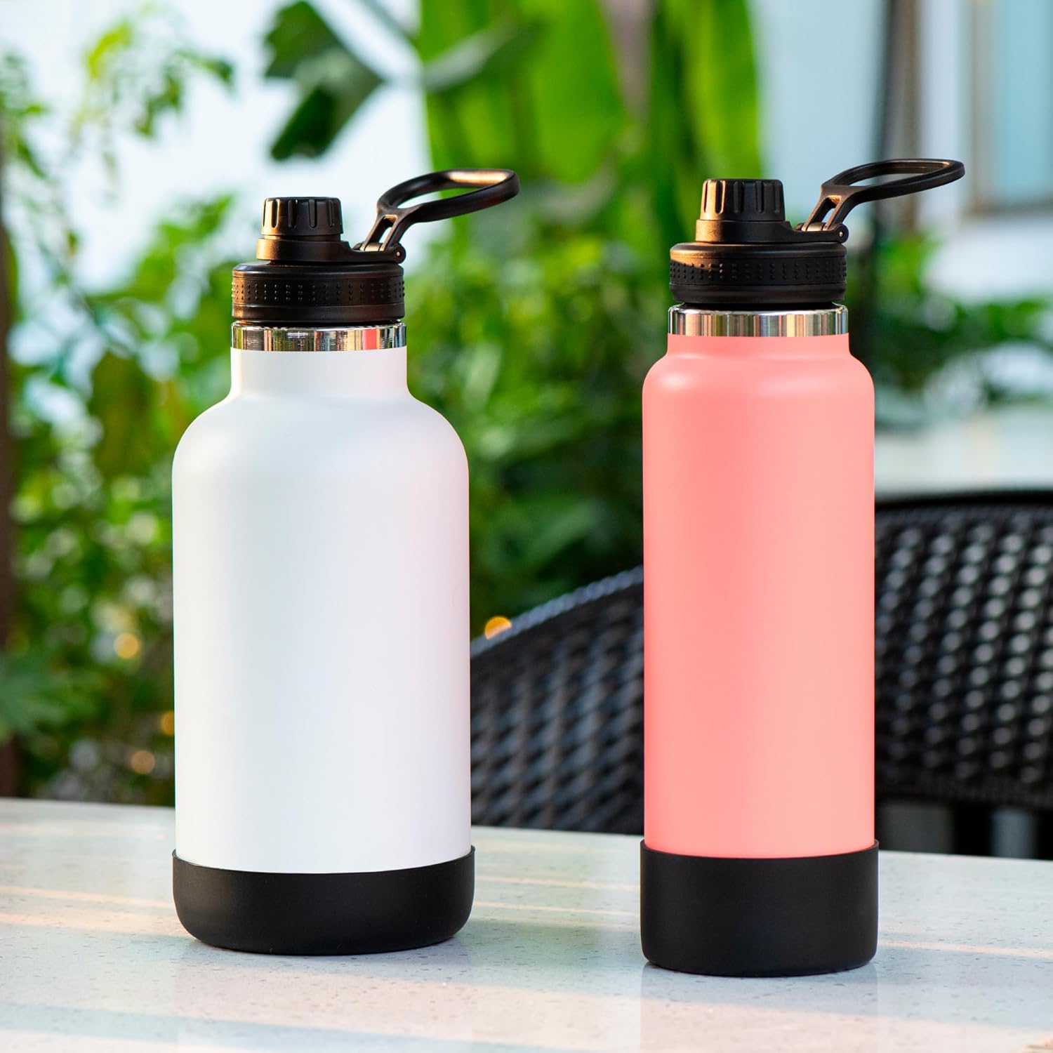 Silicone Sleeve Boot for 32oz 40oz Hydro Flask, Wide Mouth Water Bottle Boot Bottom Base for Hydro Flask 32oz 40oz Only