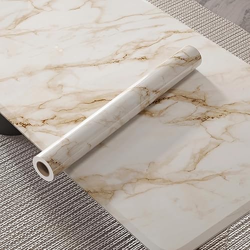 Papel adhesivo de mármol para encimeras, papel tapiz extraíble para armarios, cajones, encimeras, muebles de cocina, dormitorio, impermeable,