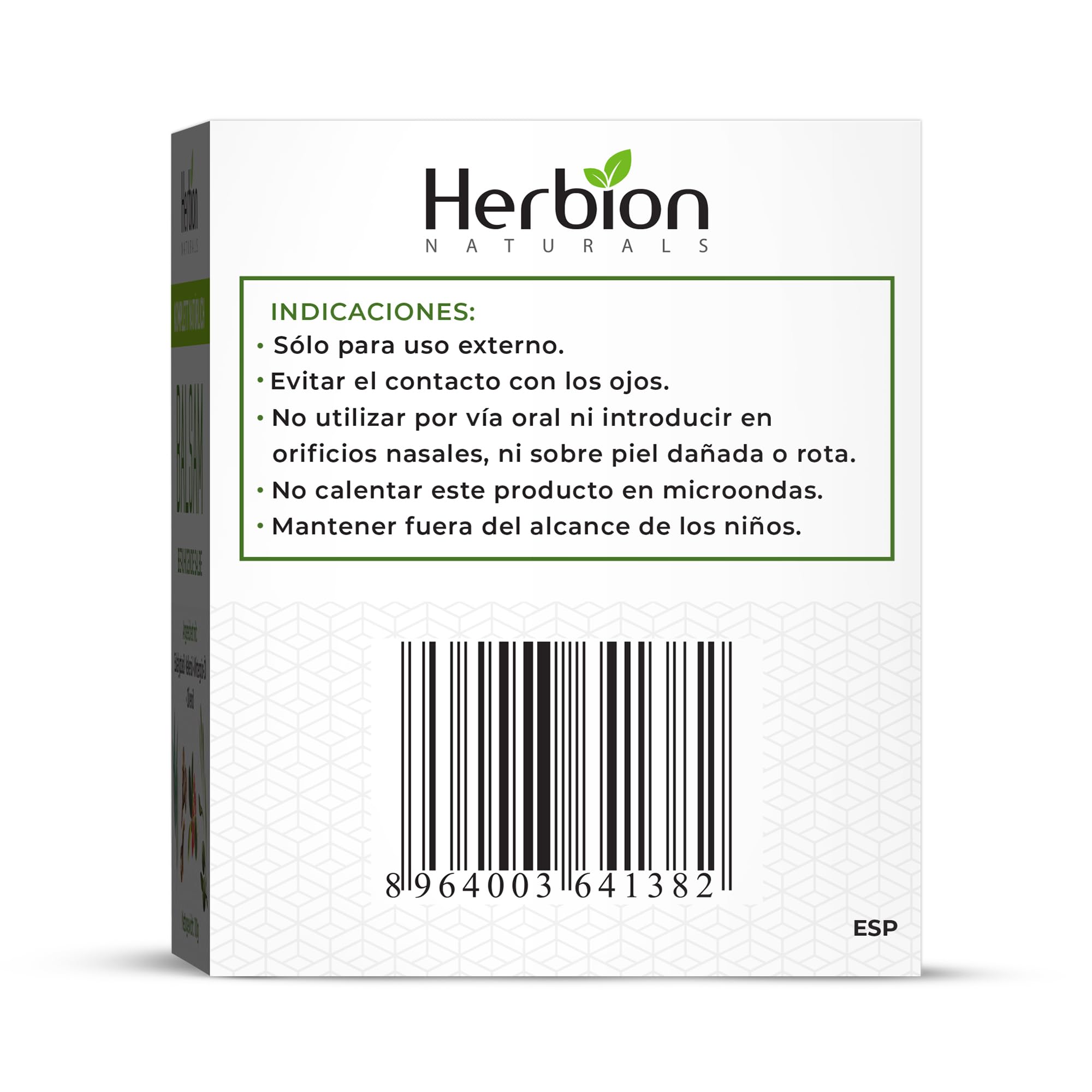 Herbion Naturals Chest Rub, ungüento calmante natural, alivia la congestión del pecho, reduce los dolores musculares, adultos y niños de 2 años y más, 3.53 Oz