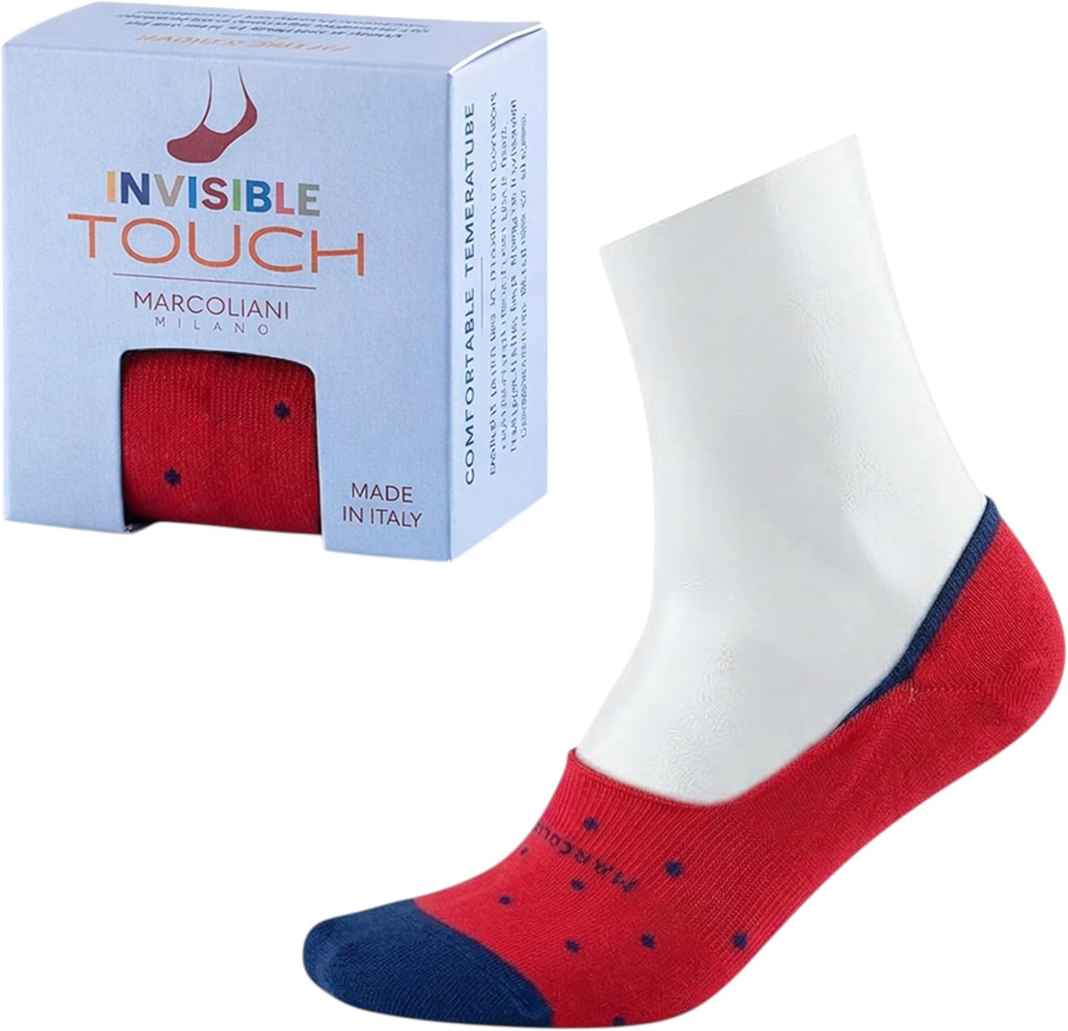 Women's Polka Dot Invisible Touch Liner Sock