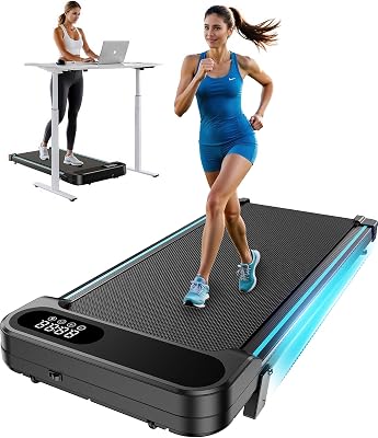 HUANUO Walking Pad, Laufband f¨¹r Zuhause mit Steigung 5%, 150 kg Gewichtskapazit?t, 2,5 HP Laufband Schreibtisch f¨¹r Zuhause und B¨¹ro, tragbares Laufb?nder mit Fernbedienung & LED-Anzeige