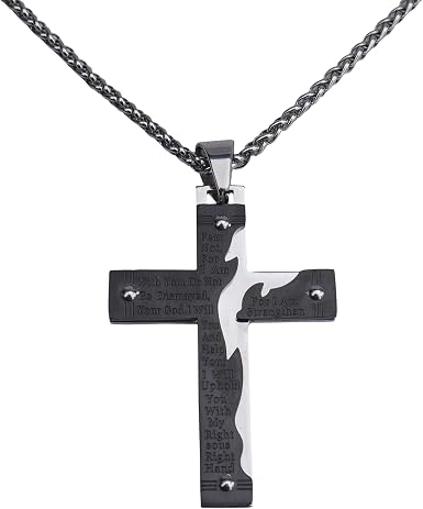 Mens Jewelry Cross Necklaces 