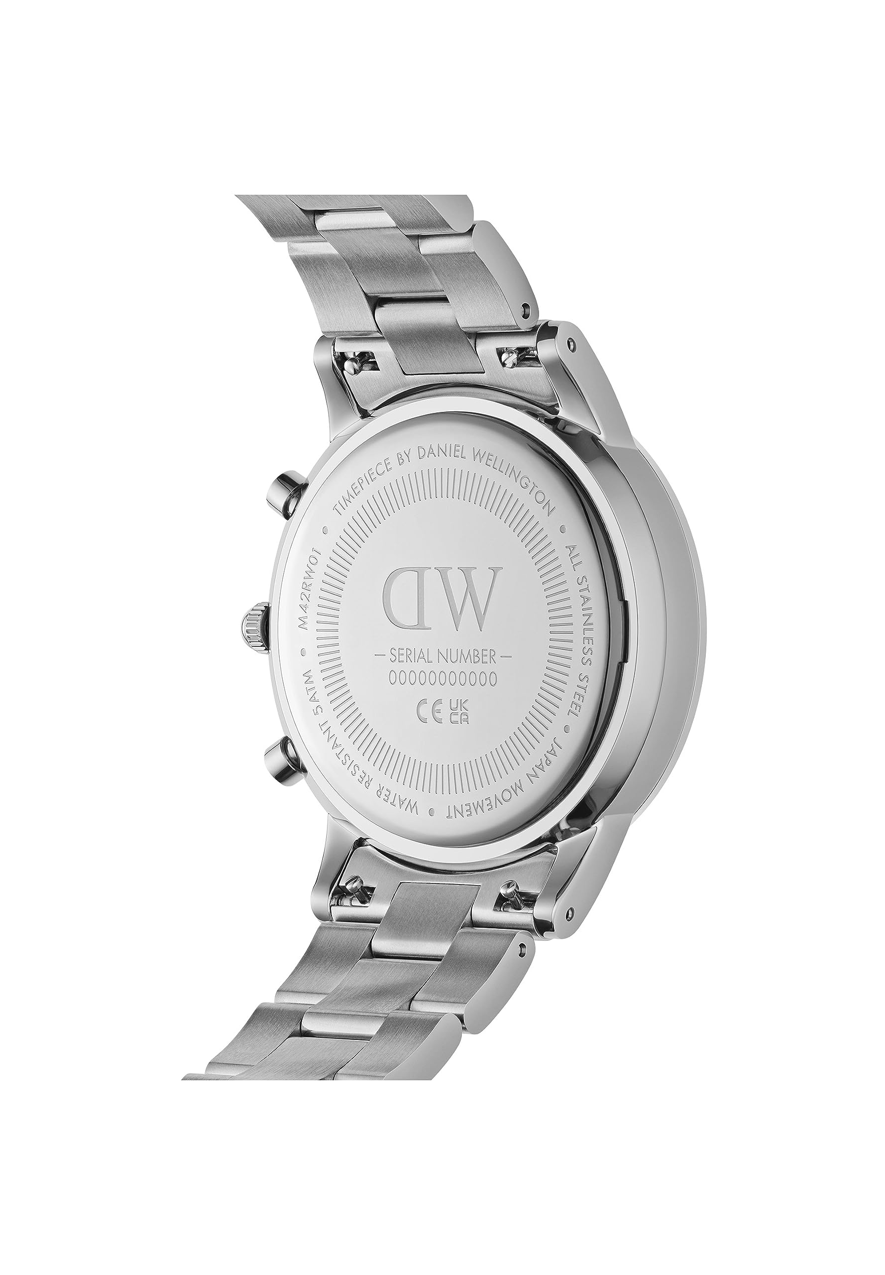 Daniel Wellington Iconic Orologi 42mm Stainless Steel (316L) Silver