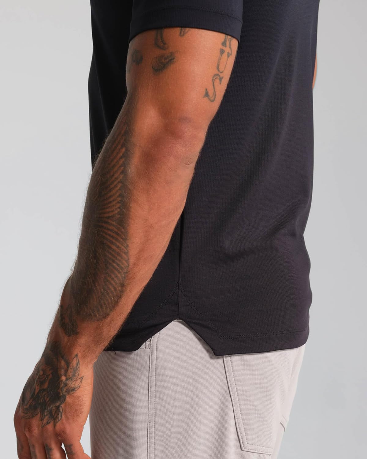 MUNICIPAL Men's SportCross Tech Short Sleeve Polo Shirt