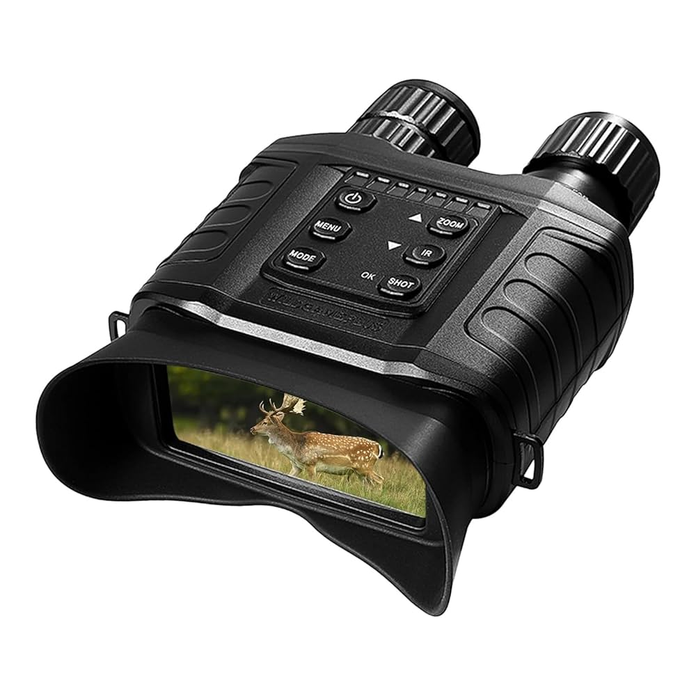 超暗視スコープ 500m暗視 Amazon | 最大500mまで撮影できる 暗視スコープ ゴーグル カメラ