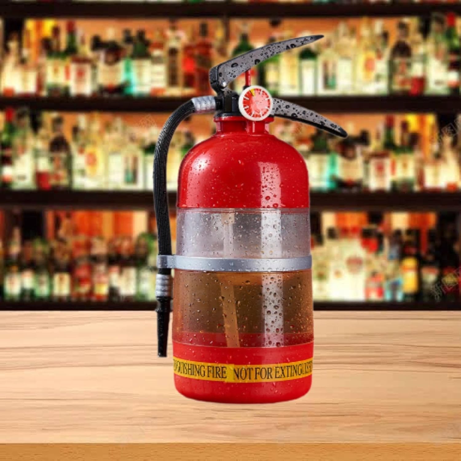 SNAPPSY® Extinguisher Shape Beer Dispenser Bar Beverage Dispenser for Beer Party 3L