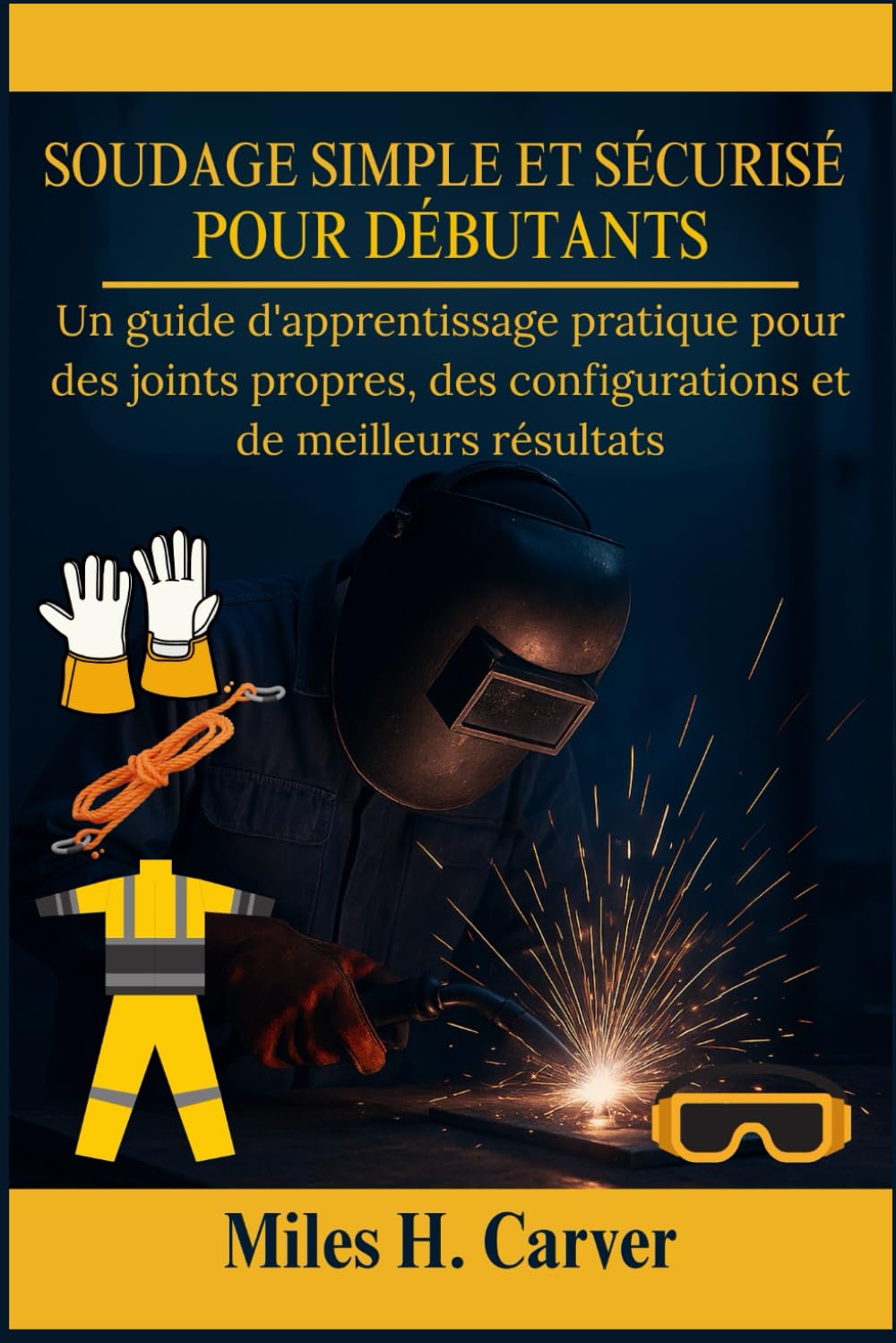 SOUDAGE SIMPLE ET SÉCURISÉ POUR DÉBUTANTS: Un guide d'apprentissage pratique pour des joints propres, des configurations et de meilleurs résultats