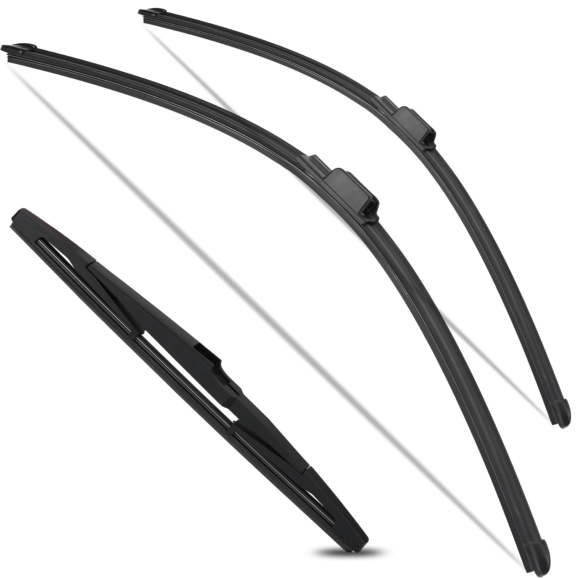 WINNERS Wiper Blades for 2021 2022 2023 2024 2025 Kia Sorento Gas Model (Not Fit Hybrid) | 26" + 16" Front & 12" Rear | OEM-Fit All-Weather Windshield