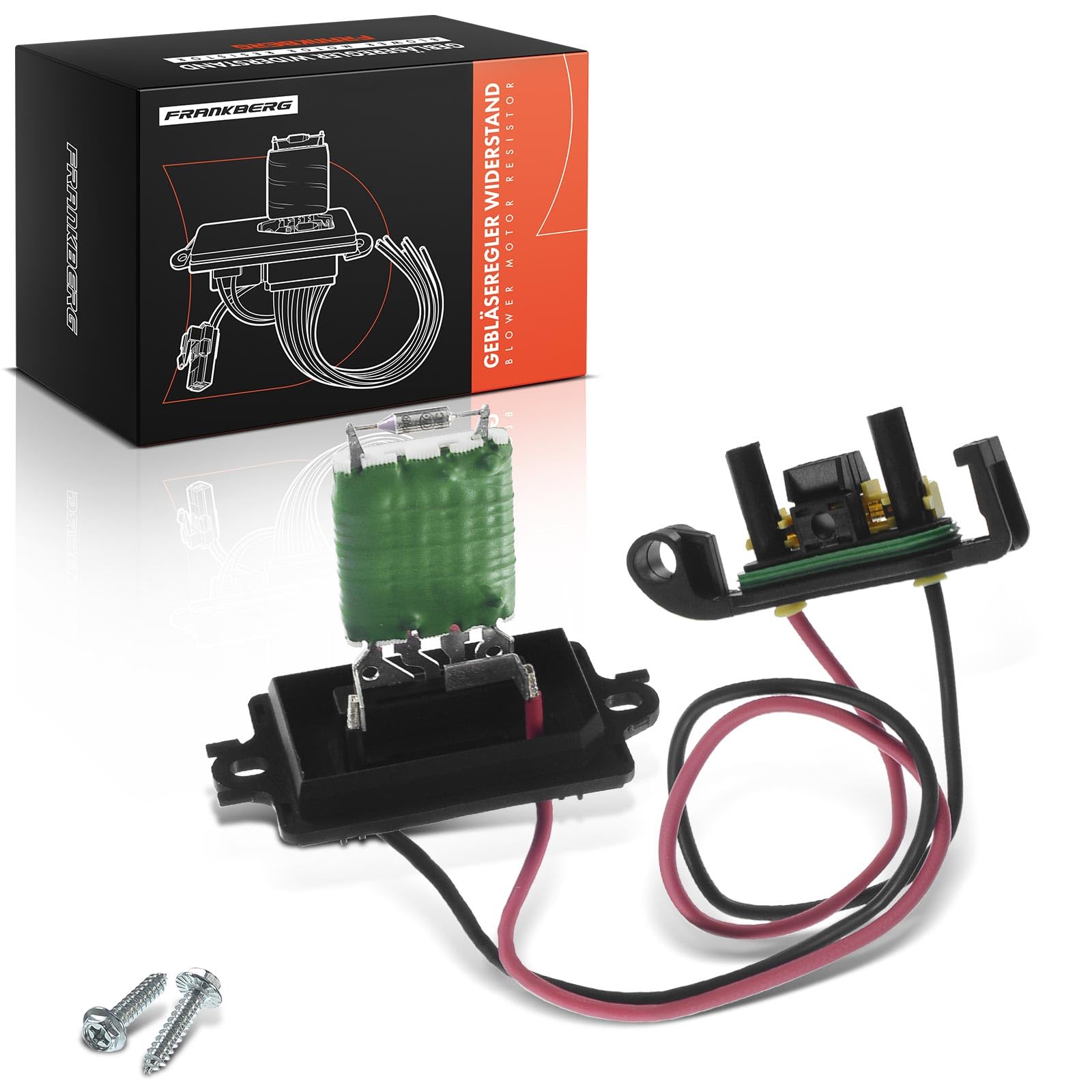 Frankberg Resistencia del calentador Regulador del soplador Compatible con M.e.g.a.n.e II BM0/1 CM0/1 M.e.g.a.n.e II Touring KM0/1 M.e.g.a.n.e II Coupé-cabrio EM0/1 Replace# 7701207717