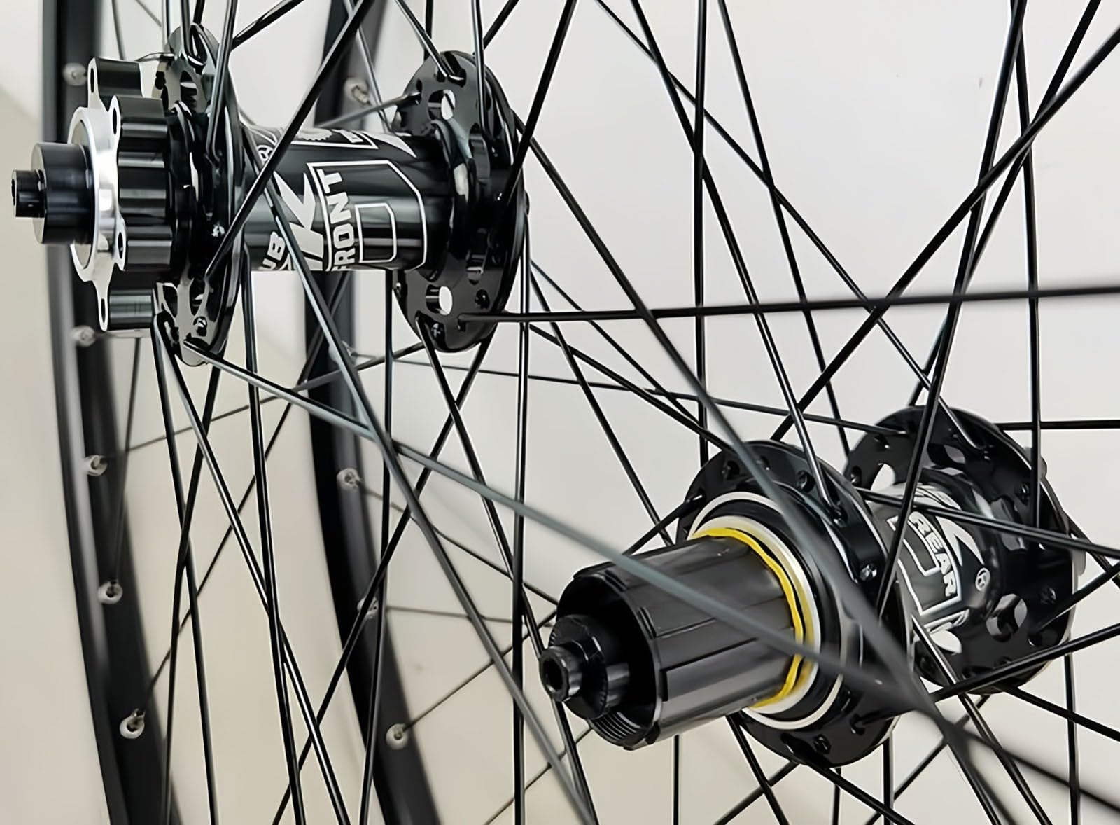 Fahrradlaufräder 26/27,5/29 Zoll MTB-Laufradsatz, Scheibenbremse, Dual-Purpose-Felgen, gedichtete Nabenlager, 8/9/10/11/12-Kassettenaufnahme, Schnellspanner-Laufradsatz (C-26 inches)