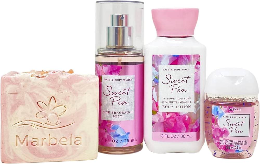 Amazon.com : Bath & Body Works Sweet Pea Hello Little One Mini