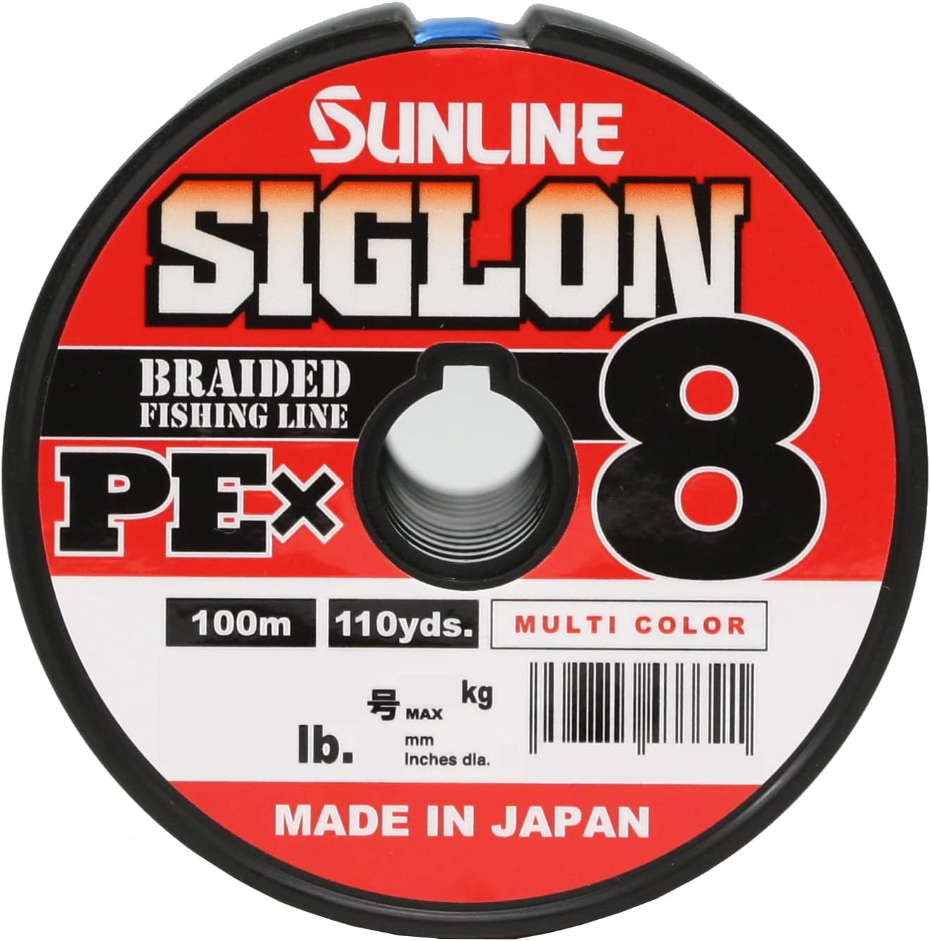 Sunline Sigron PE x8 Multicolor 100m 6 Connections [600m] No. 0.6