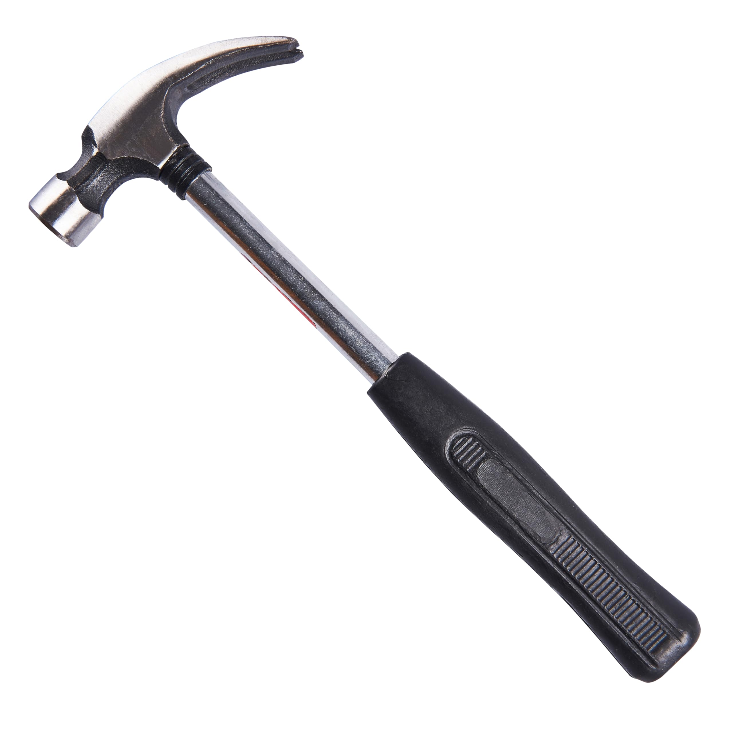 Straight Claw Hammer, Framing Hammer for General DIY and Construction Work, Durable Tempered Steel, Lightweight Hand Tool with Comfortable Non-Slip Grip (8oz/ 225g)