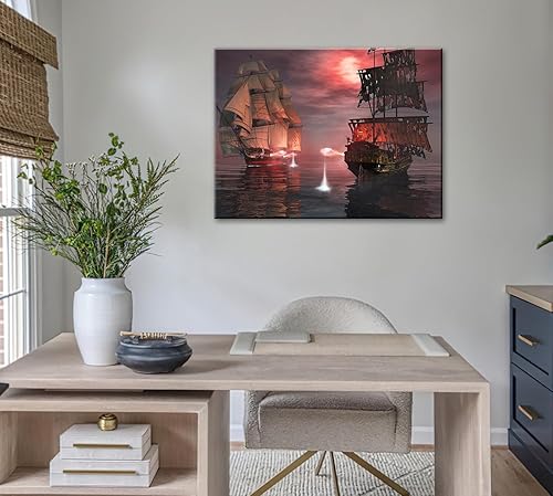 Miniatura 10 de BLINFEIRU Arte de pared de flores para decoración de baño, cuadros modernos para decoración de pared de dormitorio, elegante pintura en lienzo