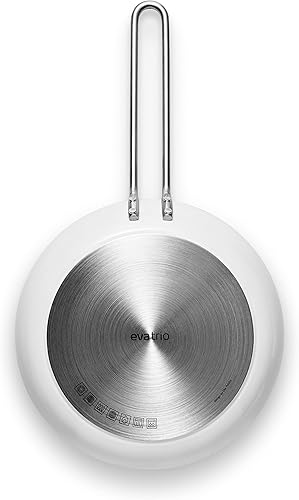 Miniatura 4 de Sartén blanca, aluminio con revestimiento antiadherente, 9.4 in