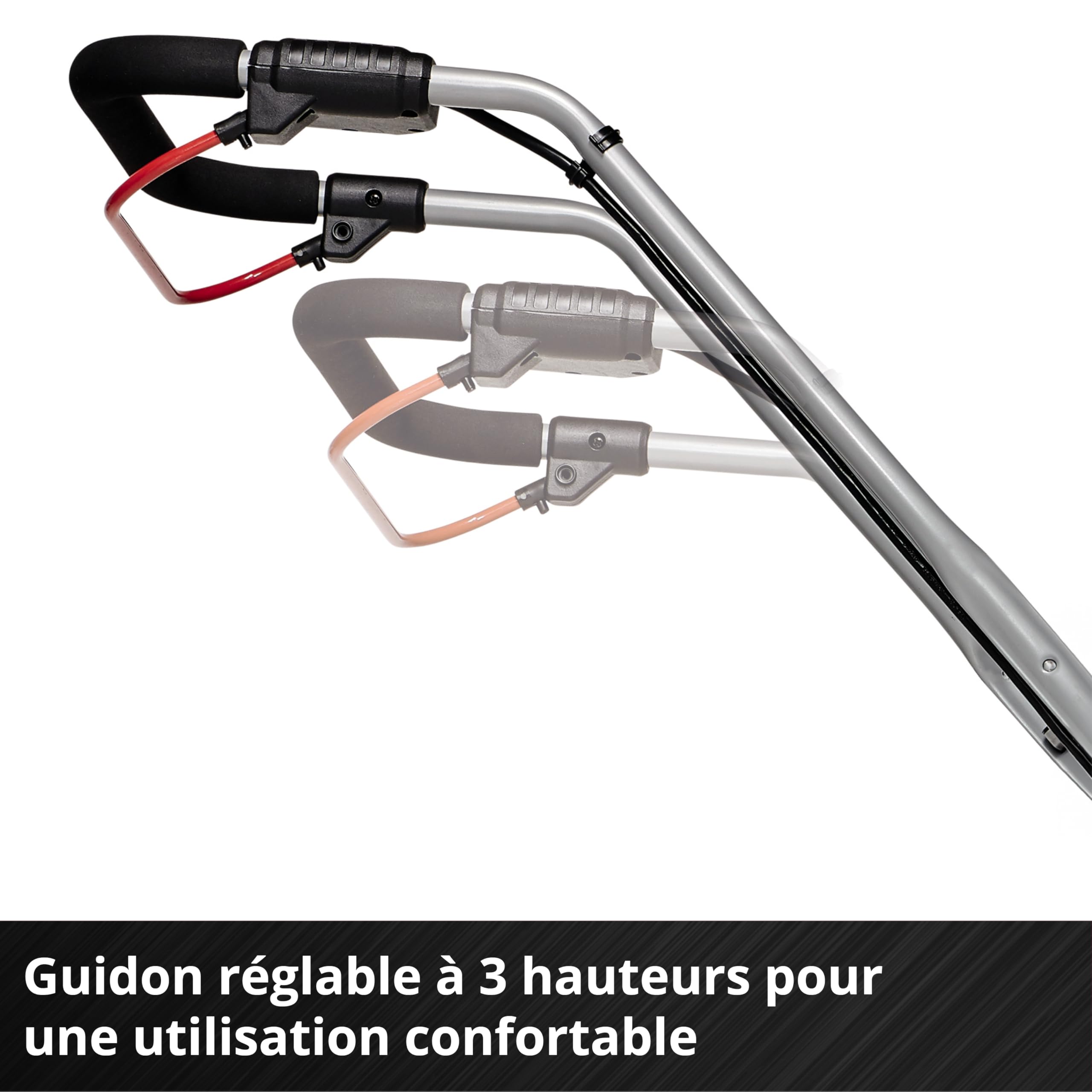 Einhell Tondeuse à Gazon sans Fil GE-CM 36/33 Li Kit - Power X-Change 36 V 33 cm Largeur de Coupe avec 2 Batteries 2,5 Ah et 2 Chargeurs