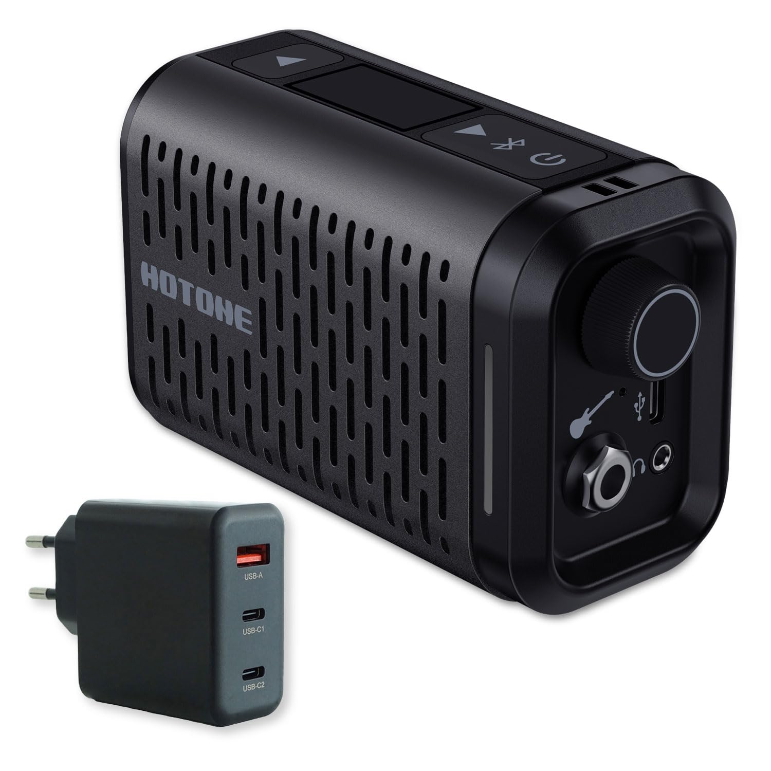 Hotone AP-5BK wzmacniacz gitarowy Pulze Mini Modeling Amp z ładowarką