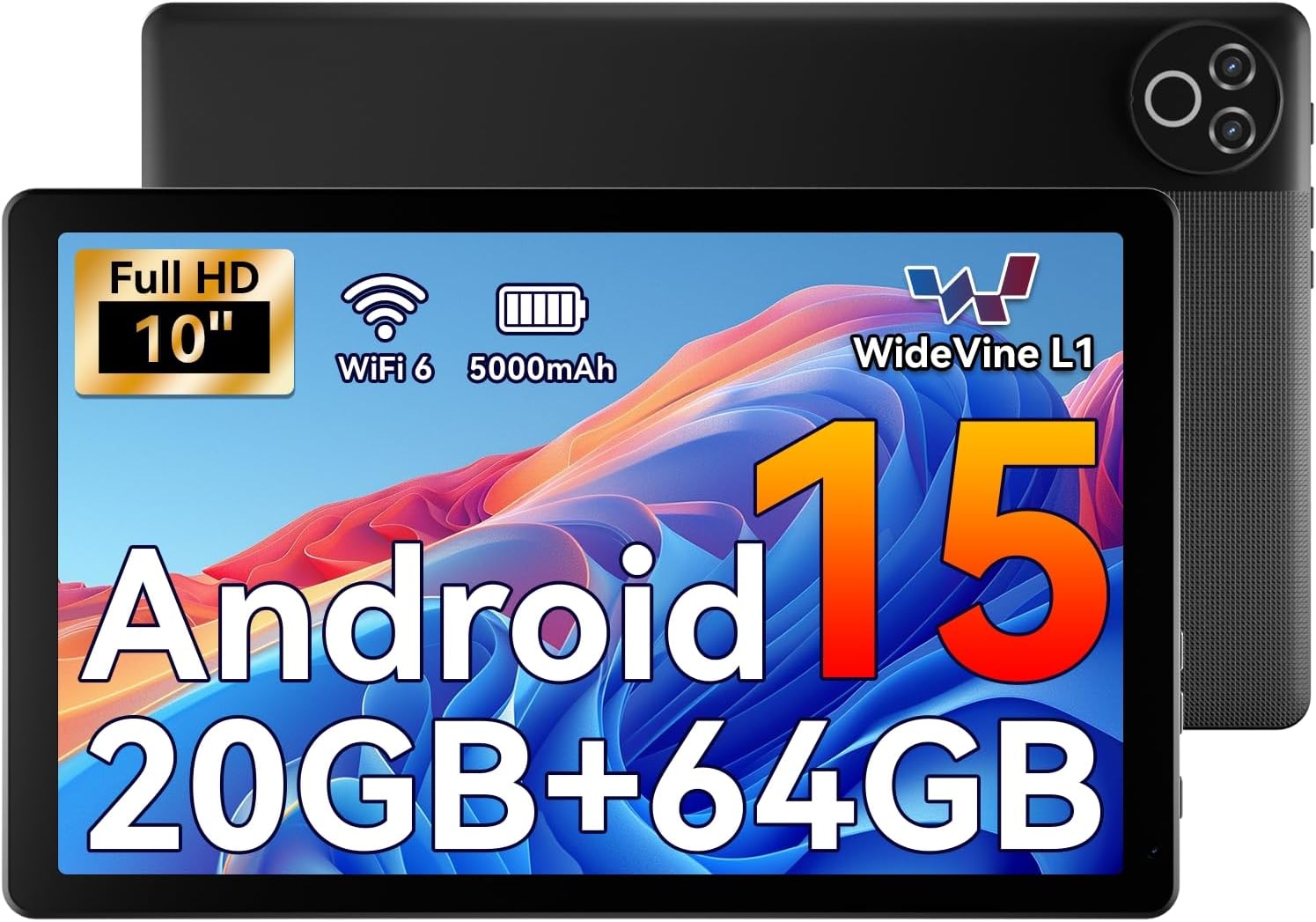 Android 15 Tablet, 2025 Newest...