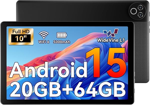 Android 15 Tablet 10 Inch by MUISOO