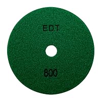 Vista 48 de Almohadillas de pulido de piedra seca/hormigón de alto rendimiento de 5 ", altura de segmento de 0.059 in, estilo de panal, grano 3000