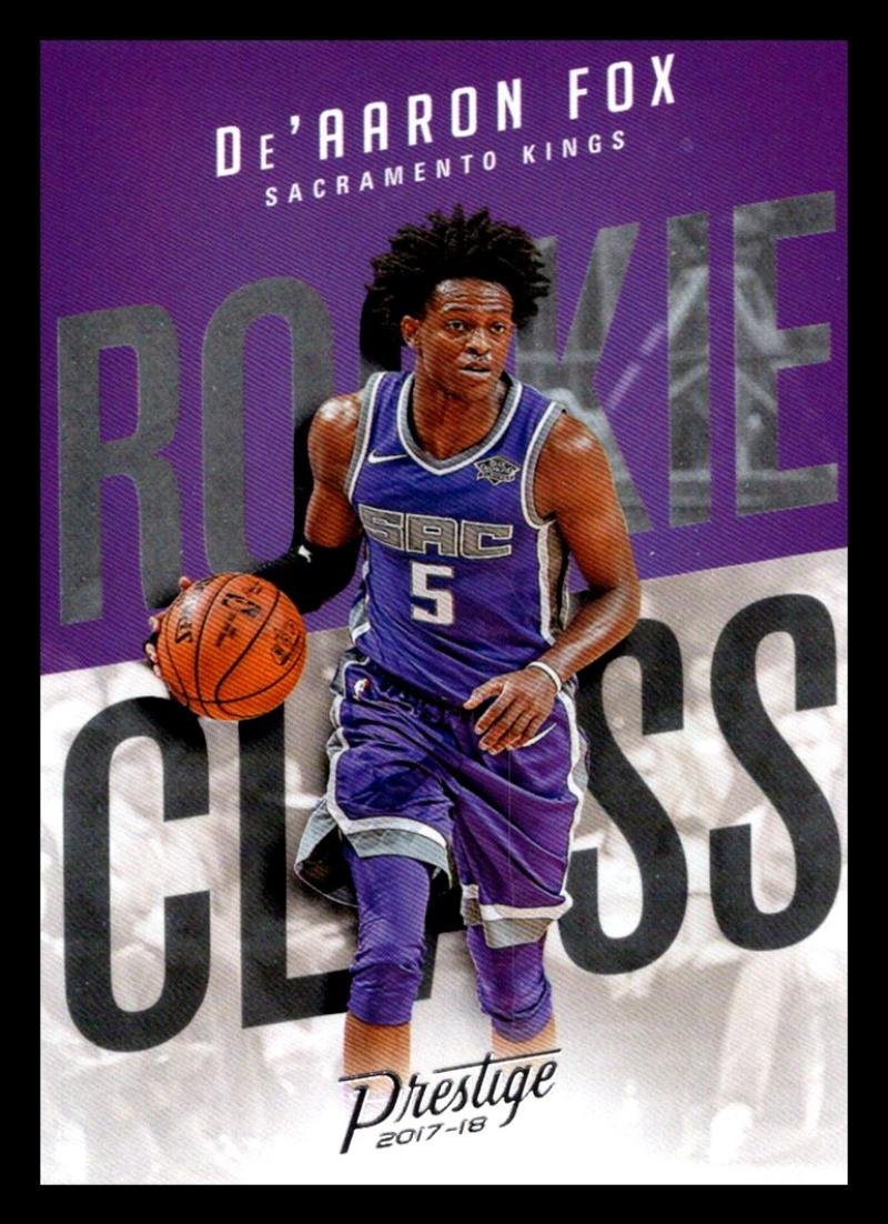 Amazon.com: 2017-18 Panini Prestige Rookie Class #5 De'Aaron Fox