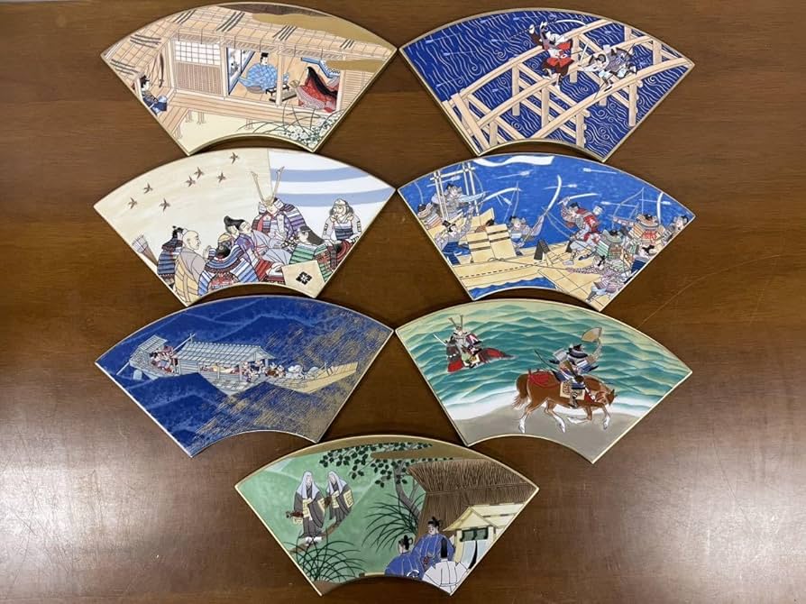 平家物語扇面絵 13種セット 入江正己 原画 フランクリン画廊 予約限定版 平家物語扇面絵 13種セット 入江正己 原画 フランクリン画廊