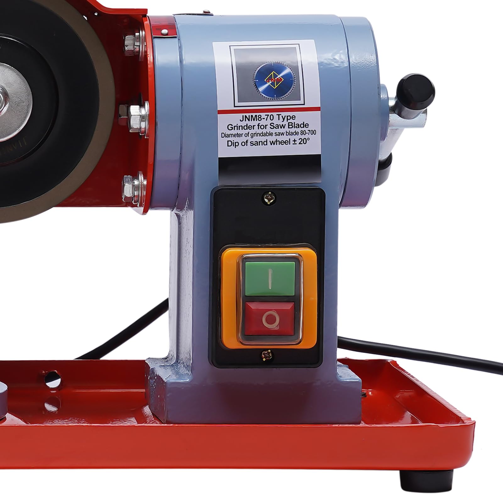 Afilador de hojas de sierra de 250 W para cadenas de motosierras de 80 – 700 mm, hoja de sierra circular, afiladora, máquina de afilar, hoja de sierra circular, sierra de cadena