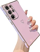 Vista 30 de ZTOFERA Funda diseñada para Google Pixel 7a, bonito diseño de corazones de amor con borde chapado y protección de lente de cámara, para Google Pixel