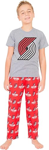 Miniatura 8 de Ultra Game Conjunto de pijama y camiseta oficial de la NBA de 2 piezas para jóvenes
