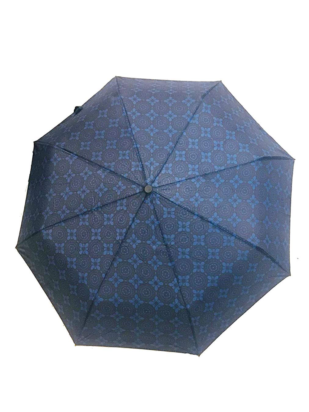 3 Fold Designer Floral Print Automatic Travel Umbrella (UMBR-7)-image-33