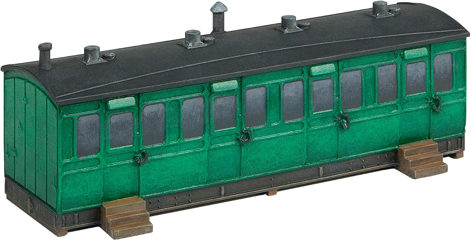 Hornby R7376 OO Gauge Grounded 6 Wheel Coach Summer House - Model Railway Accessories, Miniature Diorama Scenery Train Sets - Lifelike Building Models - Scale 1:76