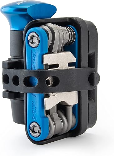 Park Tool RTP-1 - Cápsula de herramientas de rescate, multiherramienta de reparación de pinchazos sin cámara con soporte de montaje en marco