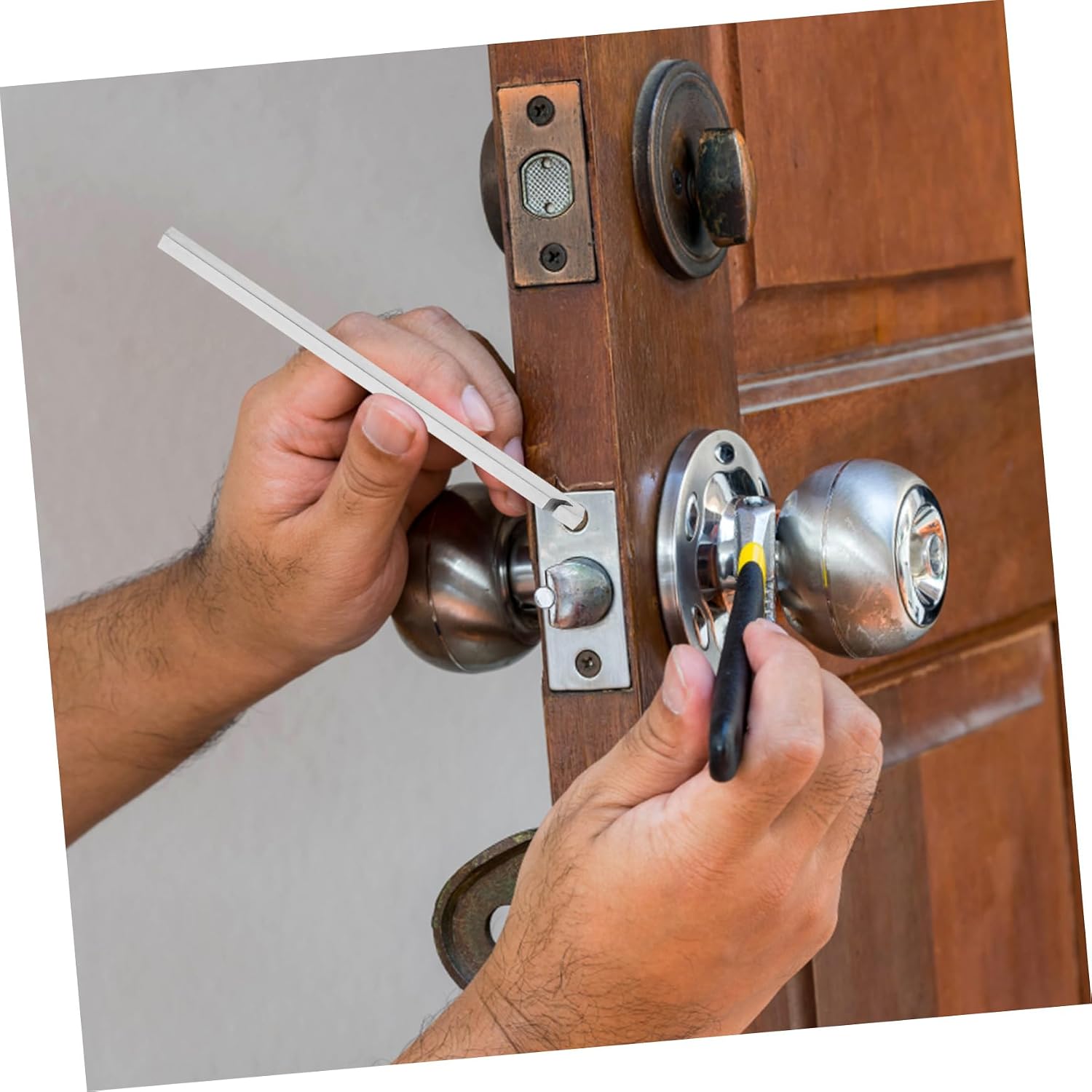 Security Door Strike Plate Hinge Gap Alignment Adjuster Tool Repair