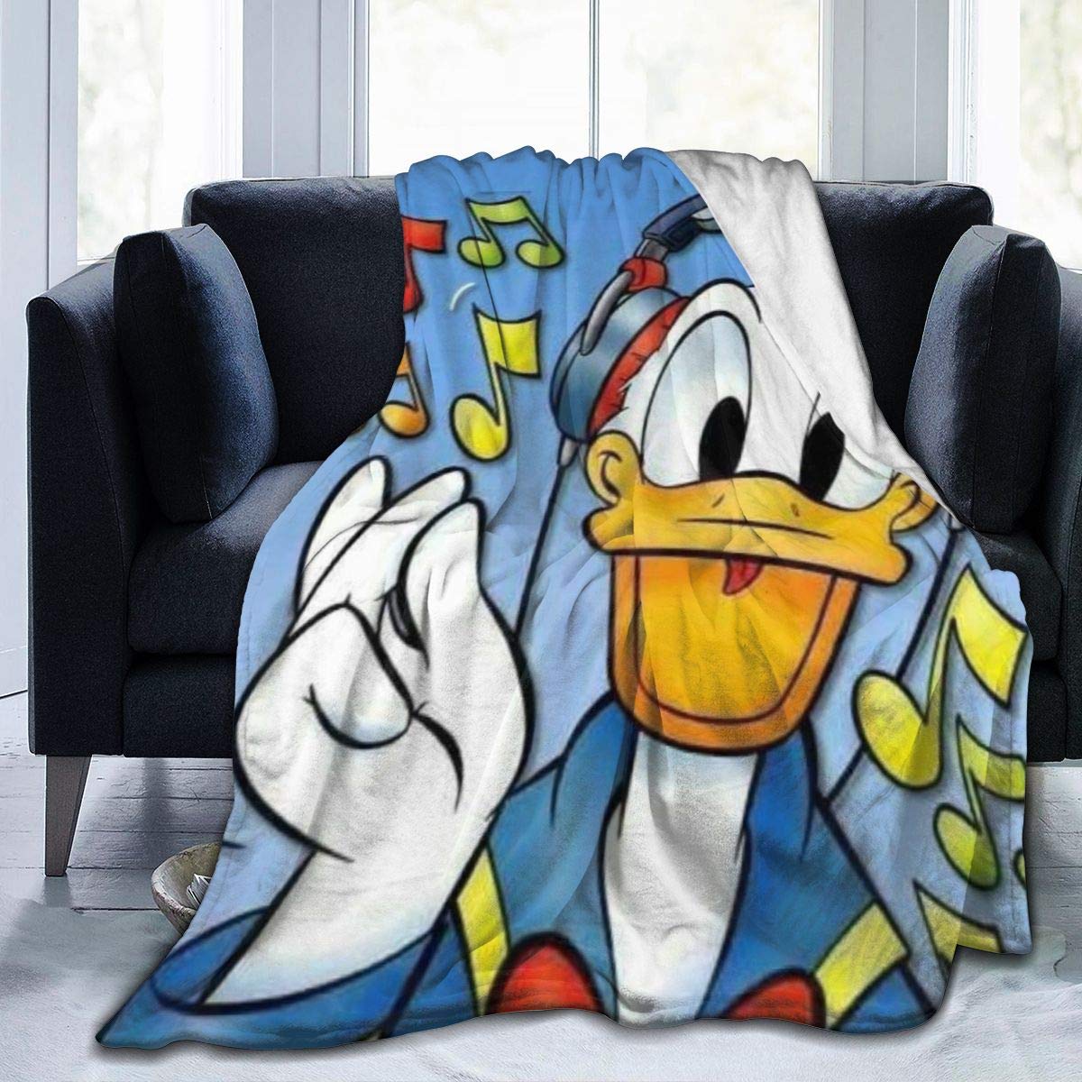 HGOD DESIGNS Marine Überwurfdecke - Weich, Warm, Nahtloses Muster, 76x102 Cm Für Sofa, Bett & Stuhl