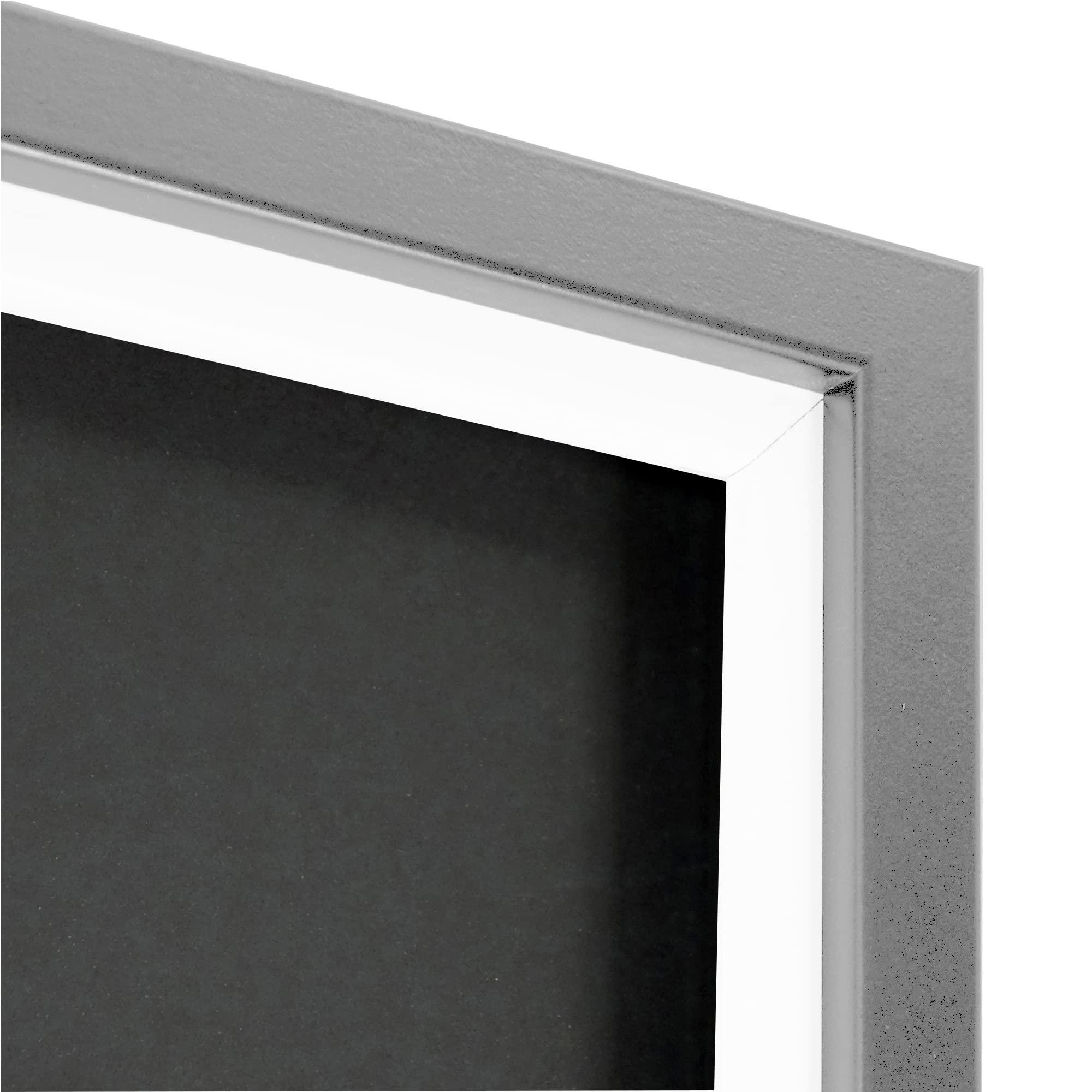 Vivarti Espositore per maglietta sportiva fai da te 50 x 70 cm cornice argentata Junior