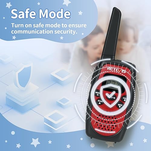 Miniatura 2 de Retevis Walkie Talkies RT628S, radio de 2 vías de largo alcance, radios bidireccionales FRS portátiles, modo seguro, manos libres VOX, cancelación