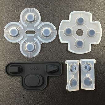 Silicone Conductive Rubber Pads for PS3 Controller Buttons Repair Replacement Part