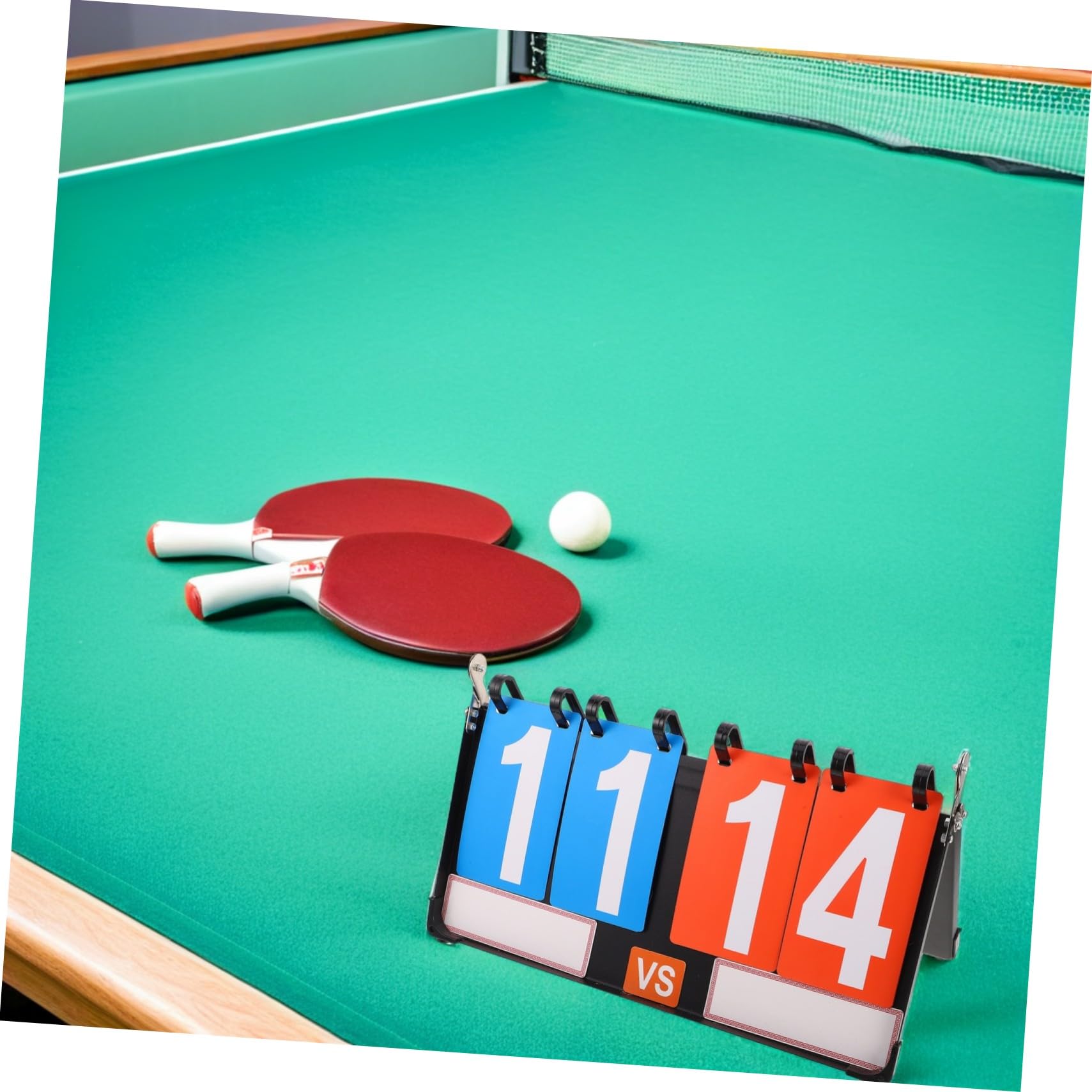 Anneome Multisport Flip Scoreboard Manuale da Tavolo con Numeri Visibili per Pallavolo Snooker Pickleball Calcio e Basket Portatile e Facile da Usare
