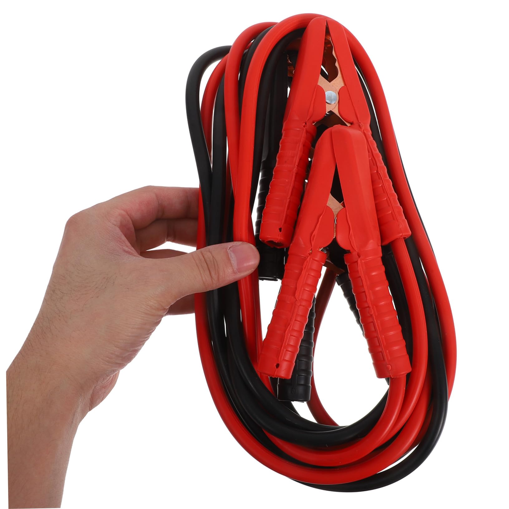 Cabilock Cavi di Avviamento per Auto Camion e Impieghi Gravosi Cavi per Batteria Morsetti Isolati Connettore per Batteria Auto Trasferimento Potenza Rapido Design Portatile (3 Metri)